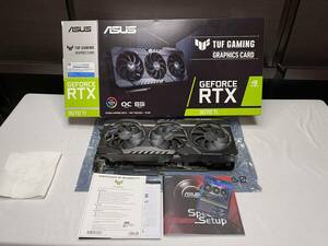 ASUS　TUF Gaming GeForce RTX3070 Ti OC Edition