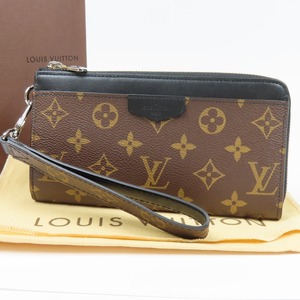 92727★1円スタート★LOUIS VUITTON ルイヴィトン 新品同様美品 ジッピードラゴンヌ RFID L字ファスナー モノグラムマカサー 長財布