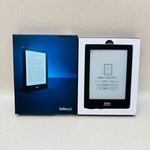 H4433★中古品★電子ブック 楽天 KOBO GLO ブラック N613-KJP-B 電子書籍リーダー★通電確認済み★同梱不可