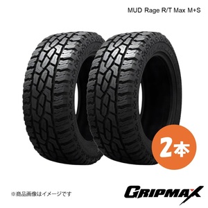 GRIPMAX/グリップマックス MUD Rage R/T Max M+S タイヤ 2本 165/65R14 79S RBL ブラックレター 6972435763192