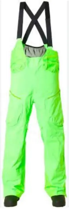 burton ak457 hi-top pants M neon green