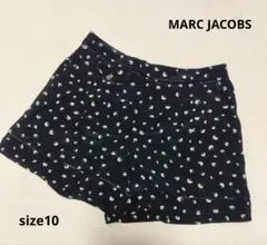 マークバイマークジェイコブス　シルクショートパンツ　紺 MARCJACOBS