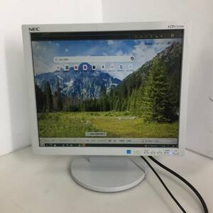 □NEC 17インチ 液晶モニター 液晶ディスプレイ LCD-172VXW(W) 【動作品】