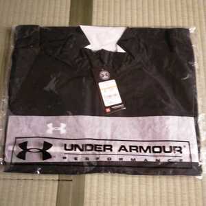 ★☆　新品未使用　UNDER ARMOUR アンダーアーマー 撥水ウインドブレーカー ブラック UAチームウーブンジャケット　黒　 サイズ：SM ☆★