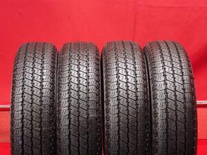 タイヤ4本 《 ヨコハマ 》 スーパーバン Y356 [ 145/80R12 80/78N ]9.5分山★ 商用車6PR エブリィ NV100 クリッパー ミニキャブ n12