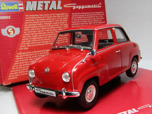 Goggomobil ゴッゴモビル 1/18 バブルカー 1955-69 Bubble car EU 60s レッド 赤 ドイツ 独 1997年 Revell製 未展示品当時物