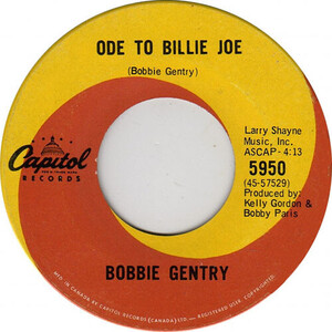 加7 Bobbie Gentry Ode To Billie Joe 5950 Capitol Records /00080