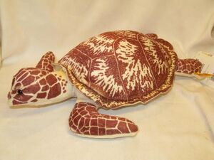 シュタイフ/Steiff★アニマル★「ナショナルジオグラフィック　Hawksbill Turtle タイマイ　ウミガメ」★18cm