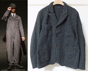 Engineered Garments エンジニアードガーメンツ Bedford Jacket 13oz Wool HB エルボーパッチ付き ベッドフォード ジャケット M