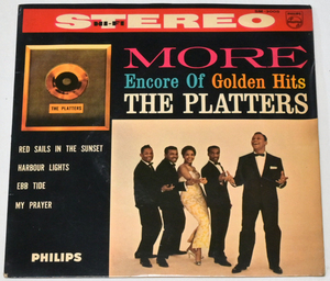 THE PLATTERS ザ・プラターズ 「プラターズ・ベスト4・アンコール」 未試聴 4曲収録　33回転中古レコード 