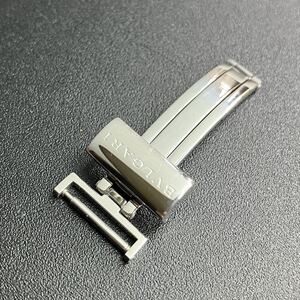 【良品 正規品】 ブルガリ 腕時計 Dバックル SS 12mm レザーベルト ブレス レディース ビーゼロワン 時計尾錠 【R6_187】