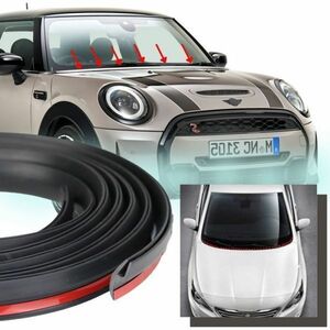 送料無料！ BMW MINI ミニクーパー 専用 ワイパーカウル 3M製 両面テープ付き カバートップ 全車種 適合 ゴムパッキン 1.7ｍ 交換 補修