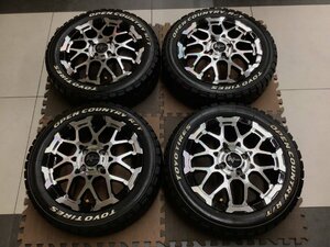 ★即取付可能　美品　良品人気ホワイトレターオープンカントリーR/T165/60R15ナイトロパワー15インチ軽カスタムインチアップなどに★