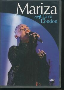 即決DVD MARIZA マリーザ Live in London ファド