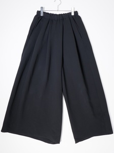 ENFOLD/エンフォルド 2022SS PEジョーゼットセンタードレープSKIRT PANTS [LPTA74062]