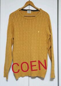 COEN　DAILY　CLOTHING　セーター　Mサイズ