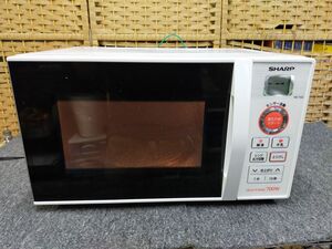 F01-20250116-015　動作可 電子レンジ/SHARP/RE-TS3-W5 /50Hz（東日本）地域専用/あたため/解凍/単機能/シンプル/一人暮らし 2018年モデル