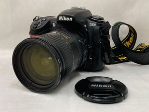 ◇【通電確認済】◇NIKON ニコン D300 MB-D10 DX VR AF-S NIKKOR 18-200mm F3.5-5.6 G ED レンズ 付属品付き 動作未確認 現状品◇