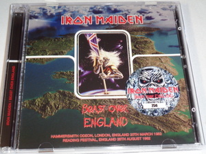 IRON MAIDEN/BEAST OVER ENGLAND 1982　2CD