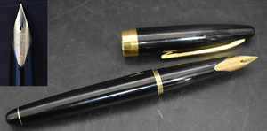 W6-81 【現状品】 PILOT パイロット Custom カスタム Elite エリート 万年筆 ペン先 18K-750 筆記用具 筆記未確認