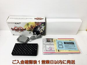 【1円】ニンテンドーDSI 本体/箱 セット キングダムハーツ358/2Days TWL-001 初期化/動作確認済 画面ヤケ ソフト欠品 E05-956rm/F3