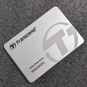 【中古】Transcend SSD220S 240GB [2.5インチ SATA3 7mm厚 TLC 健康状態:97%]