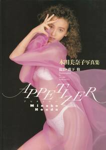 本田美奈子写真集　アピタイザー　撮影・薮下修　ワニブックス　1990