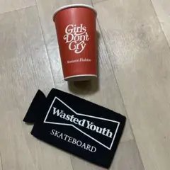 非売品 wasted youth缶クージー girls dont cry紙コップ