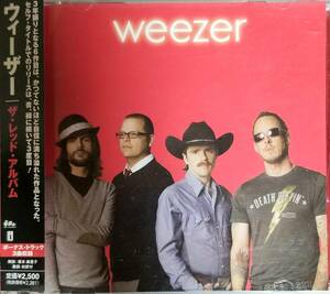 L29日本盤/送料無料■weezer(ウィーザー)「TheRedAlbum(レッドアルバム)」CD　メリクリ(BoA)カヴァー収録