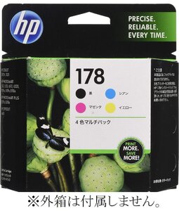 HP178 純正インク CR282AA 5色セット ヒューレット・パッカード製 箱無し Photosmart C5380 C6380 D5460 Premium C309G C310c C309a