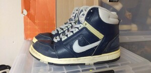 送料無料 国内 正規 希少 元箱 付属 ナイキ エア フォース 2 27cm US9 紺 NIKE AIR FORCE Ⅱ HIGH 1 Ⅰ MID LOW ハイ ロゥ ミッド