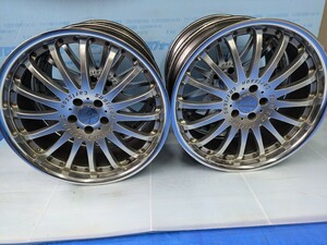 カールソン Carlsson 深リム CR1/16RS 21インチ 21×9J +40 5穴 PCD114.3 4本セット クラウン センチュリー アルファード ヴェルファイア