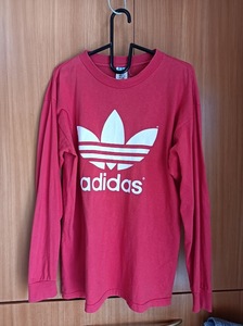 アデイダス　メンズ　長袖Ｔシャツ　　古着