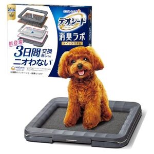 【即発送】デオシート消臭ラボ本体セット 約2週間分フィルター・マット付 犬用トイレ本体 レギュラー※北海道沖縄発送不可