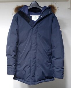 定価12.1万 超美品 PYRENEX ピレネックス ANNECY アヌシー ジャケット ダウンコート HMK009 ネイビー メンズ FR:S JP:S