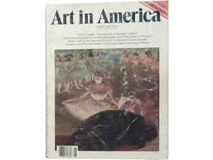 洋雑誌◆アメリカのアート 1980年夏号 本 ドガ 工芸品 絵画 美術品