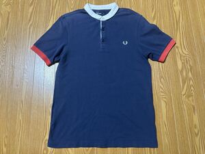 FRED PERRY トリコロール ポロシャツ Mサイズ UK イングランド フレッドペリー スカパラ tspo FC東京 ROCK SKA Punk RUDE Mods