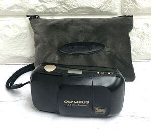 OLYMPUS オリンパス μ [mju:] ミュー PANORAMA パノラマ コンパクト フイルムカメラ ポーチ付 fah 11S211