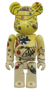 ベアブリック WORLD WIDE TOUR BE@RBRICK STUSSY 100% ★ BWWT2 ステューシー bape supreme 千秋 MEDICOM TOY メディコム トイ フィギュア