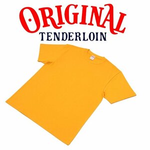 1円～1スタ 新品未使用 正規品 GOLD 激レア TENDERLOIN テンダーロイン 5.6oz Tシャツ TEE 藤原ヒロシ キムタク サイズM 三代目JSB着用