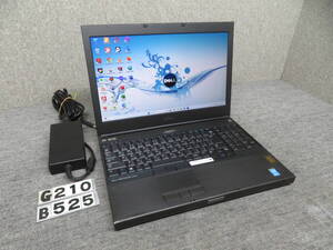 DELL M4800 ワークステーション★秒速起動Core i7 / メモリ 16GB / 新品.爆速SSD 512GB◆ Radeon M200X ◆15.6型◆Windows11◆Office2021付