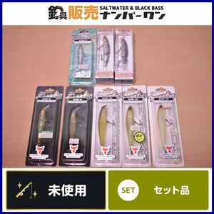 【1スタ☆未使用品】ジャッカル ルアー 8個セット マスク 75 90 100 マガロン JACKALL バス ブラックバス 釣り 等に（CKN_O1）