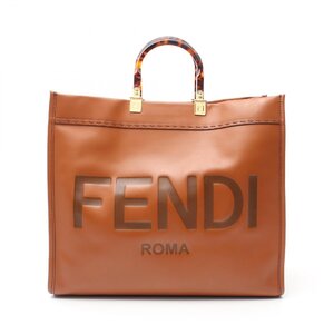 フェンディ サンシャイン ラージ ブランドオフ FENDI レザー トートバッグ カーフ 中古 レディース