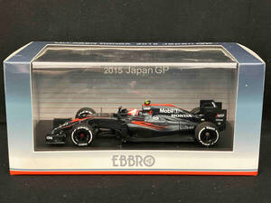 【EBBRO】 1/43 McLaren Honda MP4-30 Japan GP No.22 Jenson Button エブロ