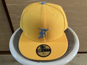 FEAR OF GOD ESSENTIALS New Era 59FIFTY 7・7／8 Yellow イエロー 黄色 ニューエラ キャップ Yankees ヤンキース Dodgers ドジャース