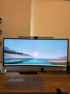 極美品！LG モニター ディスプレイ 40WP95C-W 39.7インチ 5K2K 曲面型ウルトラワイド(5120×2160) 40インチ　