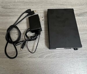 小樽店【中古品】【通電確認、初期化済み】7-8 BUFFALO 外付けハードディスクドライブ HD-NRLD4.OU3-BA 4TB