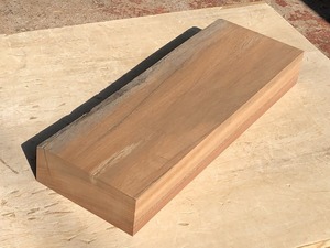 送料無料！【E694I】サペリ 430×149×57mm 乾燥材 木工 DIY 材木 木材 天然木 無垢材《銘木すずめや》