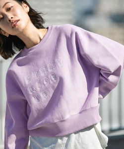 「niko and...」 スウェットカットソー LARGE ラベンダー レディース