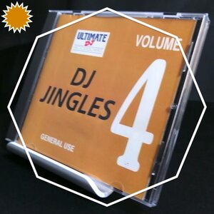 【某ラジオ・TV番組でも使用！★そのまますぐに使えるジングル+素材集】◆Ultimate DJ Accessories「Ultimate DJ Jingles Vol. 4」◆輸入盤